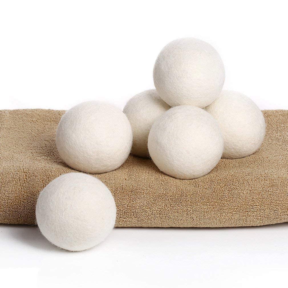 Reusable 5pcs Organic Wool Dryer Ball