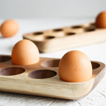 Wooden Egg Storage Tray