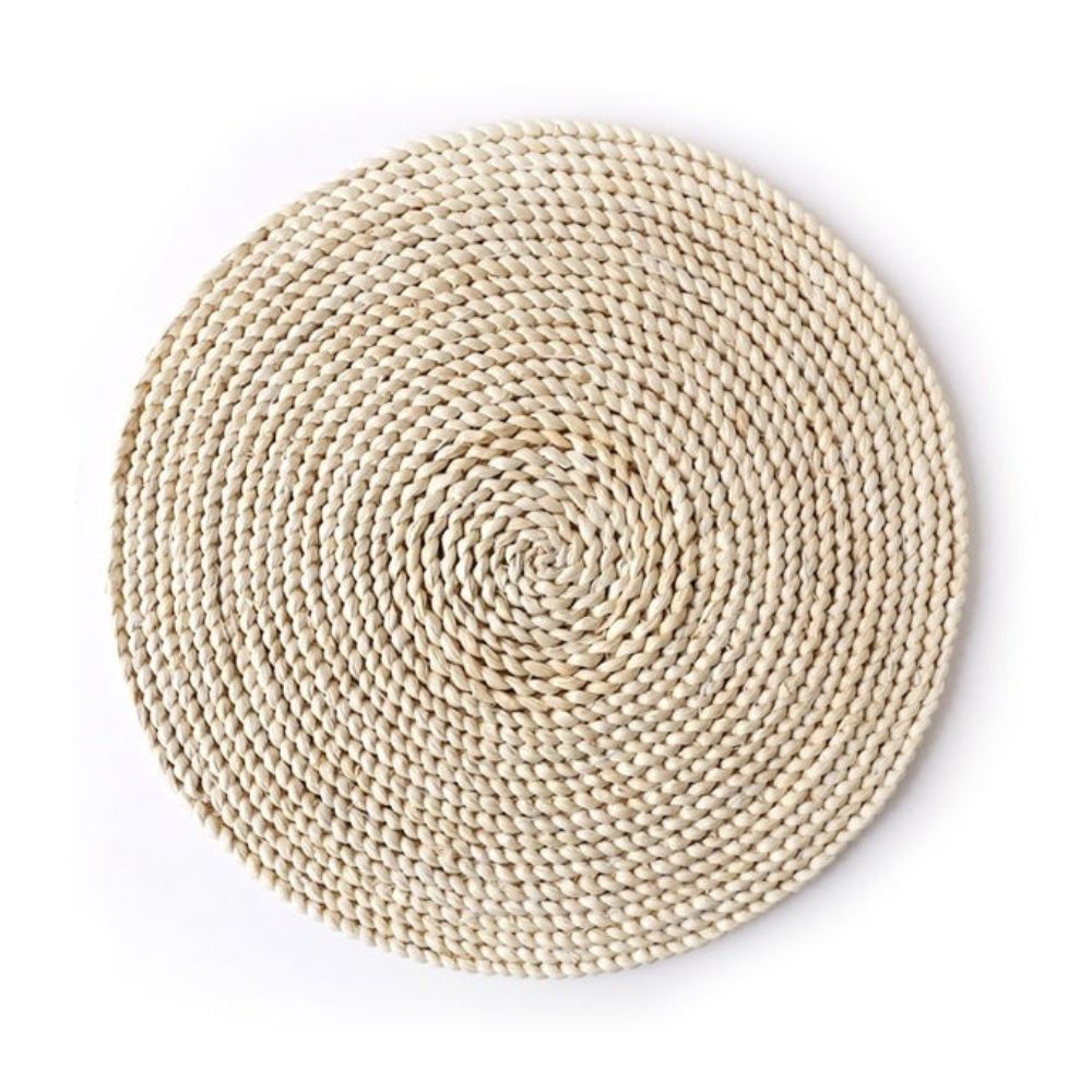 Bamboo Round Dining Table Mat